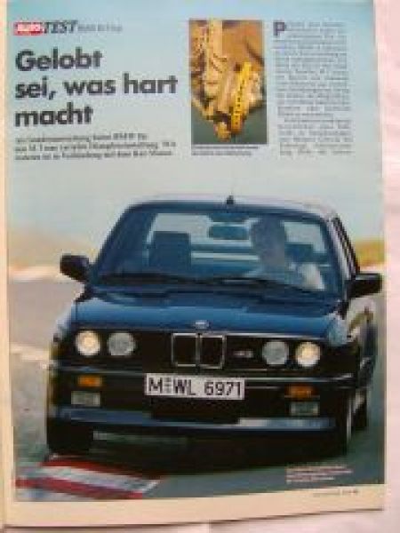 Auto Zeitung 16/1988 Mercedes 190E,Audi 90,Opel Kadett GSi