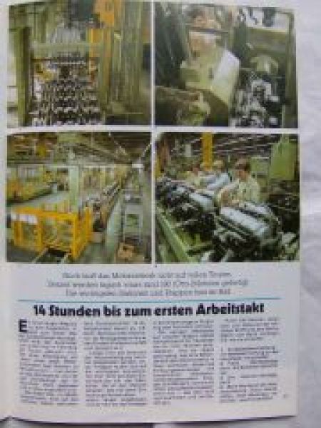 BMW Sonderdruck 1 Werk stellt sich vor 2/1983 Steyr