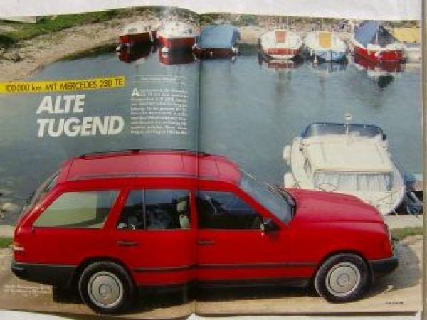 mot 15/1989 Mercedes 230TE Dauertest,Range Rover 3.9i