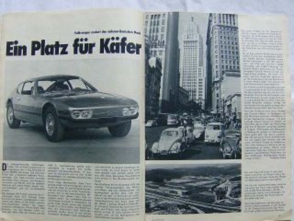 Gute Fahrt 3/1972 VW do Brasil,SP 2,Dänische Ostsee