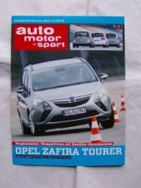 AMS 5/2012 Opel Zafira Tourer vs. Ford C-Max vs. VW Touran