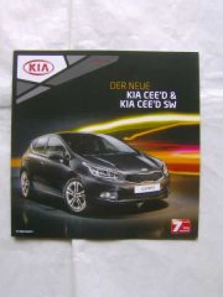 Kia Cee"d & Cee"d SW März 2012 NEU