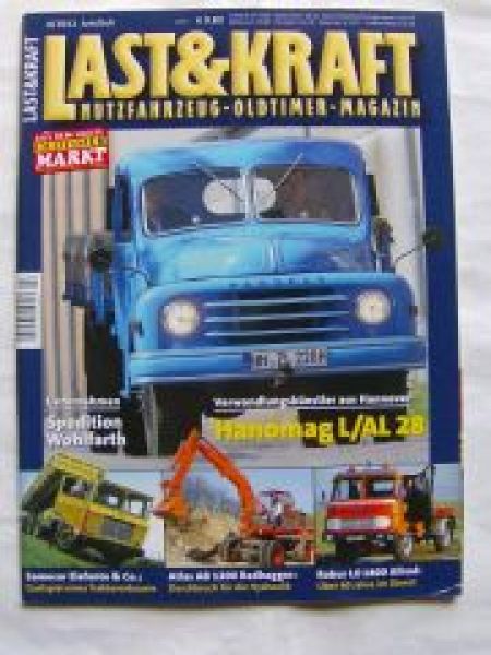 Last & Kraft 4/2011 Hanomag L/AL 28,Samecar Elefante,Atlas AB120