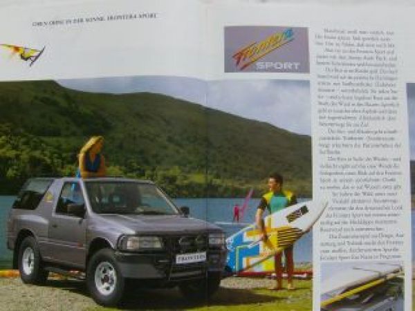 Opel Frontera +Sport Benziner/Diesel März 1993