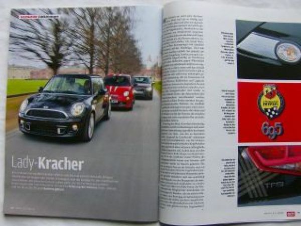 Auto Test 2/2012 Mini Goodwood,Abarth 695 Tributo,A1,i30,F06,A7