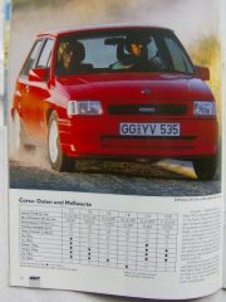 Start magazin 3/1992 Omega 24V, Vectra GT 16V,Astra Caravan CD