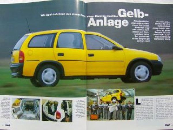 Start Magazin 2/1996 MAXX,Sintra,Corsa B Van,Chevrolet Tahoe