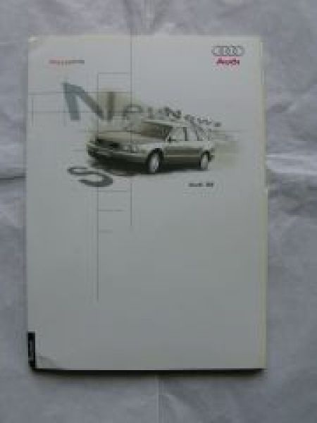 Audi S8 Pressemappe D2 +Pressefotos Rarität