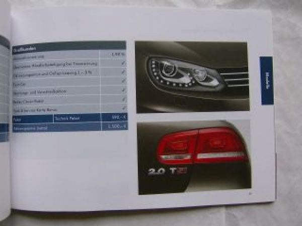 VW Absatzförderung PKw 7-12/2011 +Pakete intern
