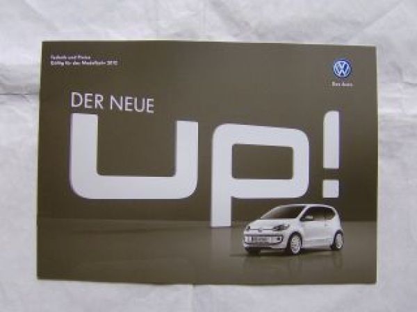 VW up! November 2011 NEU