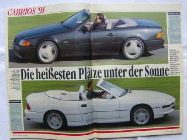Auto Bild 19/1991 Seat Ibiza GLX 1.2i,VW Golf CL,Renault Espace