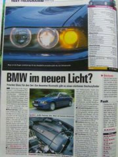 Auto Bild 33/2000 Ford Focus Turnier DI vs. Astra Caravan DTI, G