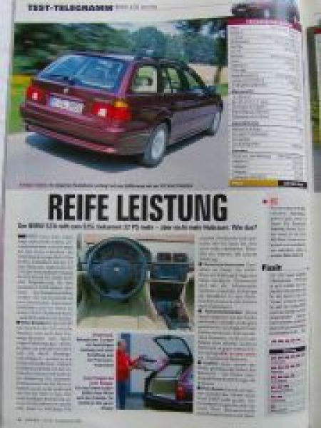 Auto Bild 39/2000 BMW 525i Touring E39,Volvo S40 1.9D,Z8,SL 600