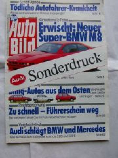 Auto Bild 49/2000 Audi 100 2.3 C4,230E W124, BMW 520i E34