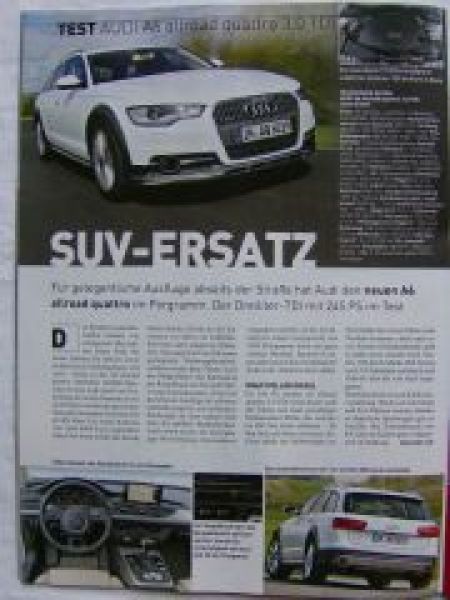 Auto Zeitung 12/2012 Rolls Royce Phantom II,Mini Countryman