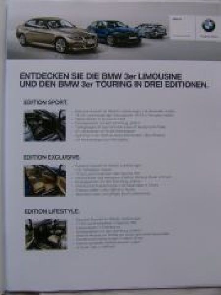 318i-335i +xDrive,316d-335d +xDrive,320d EfficientDynamics Editi