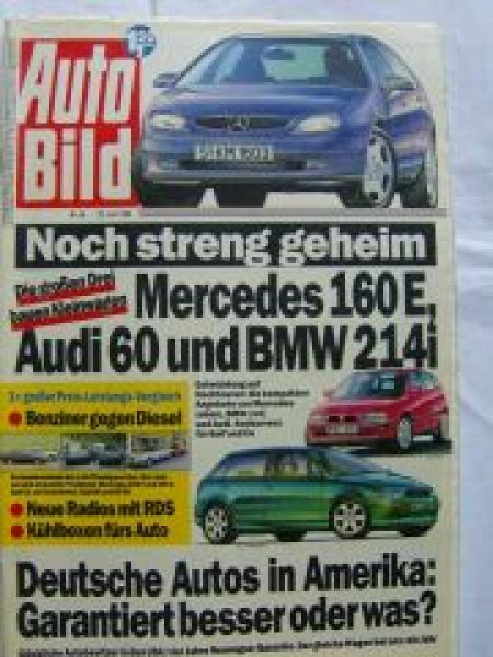 Auto Bild 26/1992 Opel Astra GLS 1.8iA,BMW 3er E36,Kawasaki