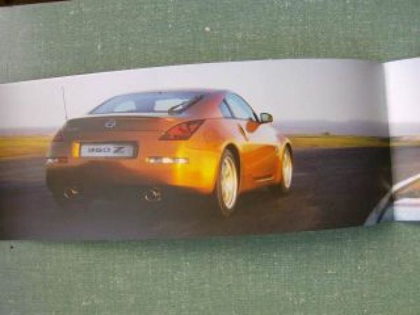 Nissan Der neue 350Z Propekt 2003 Flyer