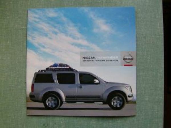 Nissan Pathfinder Original Zubehör Prospekt 2006