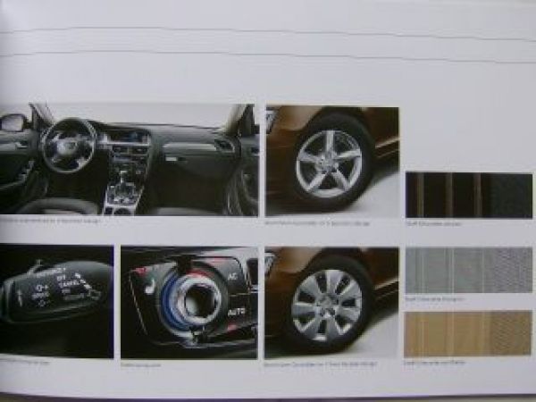 Audi A4 +Avant +S4 +Avant +allroad quattro April 2012