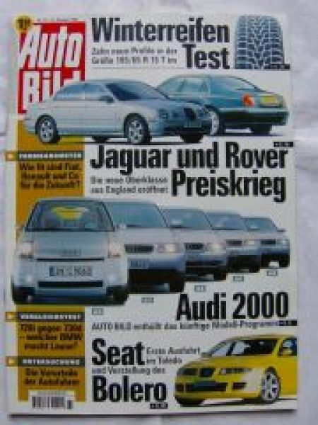Auto Bild 43/1998 Seat Bolero,Subaru Legacy Kombi 2.5GX