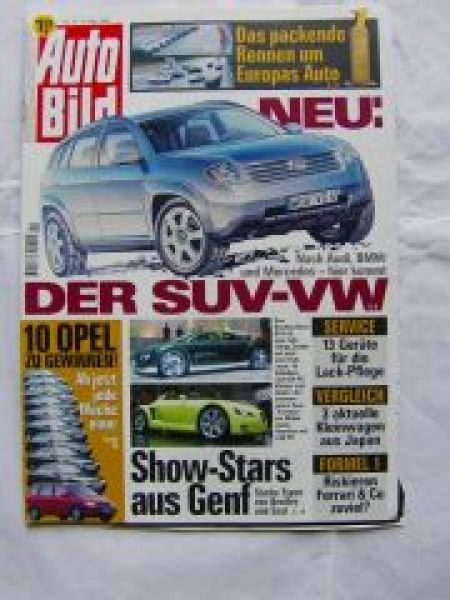 Auto Bild 10/1999 Bentley BY 8.16,E430 W210,BMW 540i E39