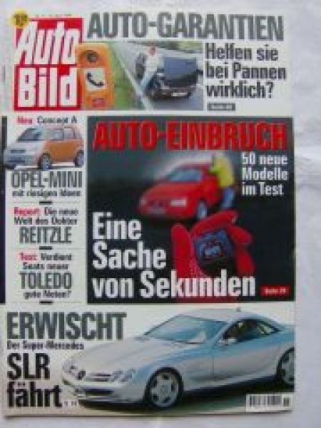 Auto Bild 15/1999 Opel Concept A,Audi A8 4.2,740i E38