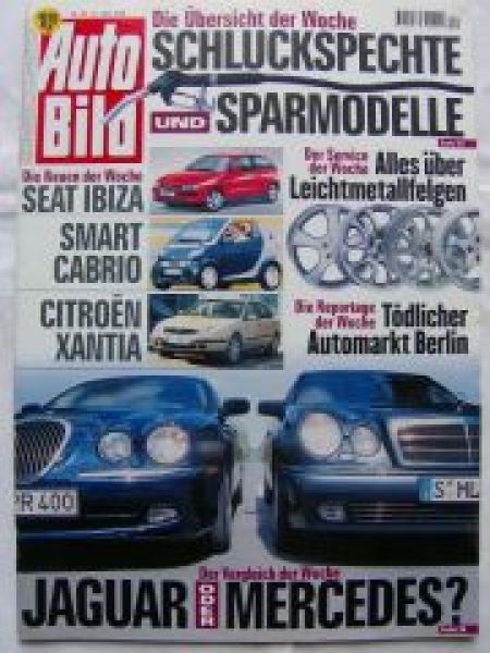 Auto Bild 20/1999 Honda Accord Type-R,Peugeot 206 Automatik