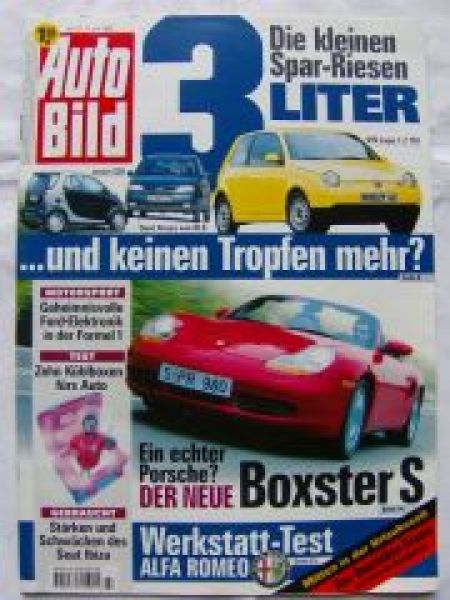 Auto Bild 27/1999 VW Lupo 3lTDi,KLS Arosa,smart CDi