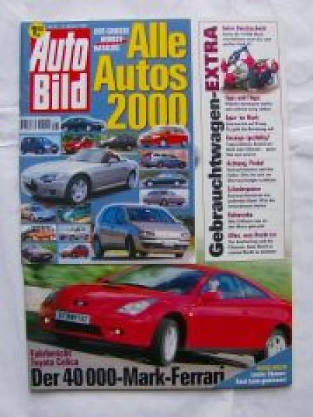 Auto Bild 41/1999 Toyota Celica,Fiat 600,Seicento,SLR