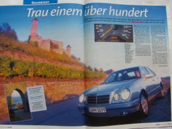 Auto Bild 1/1998 Audi A6 allroad,New Beetle,E320 W210 Dauertest
