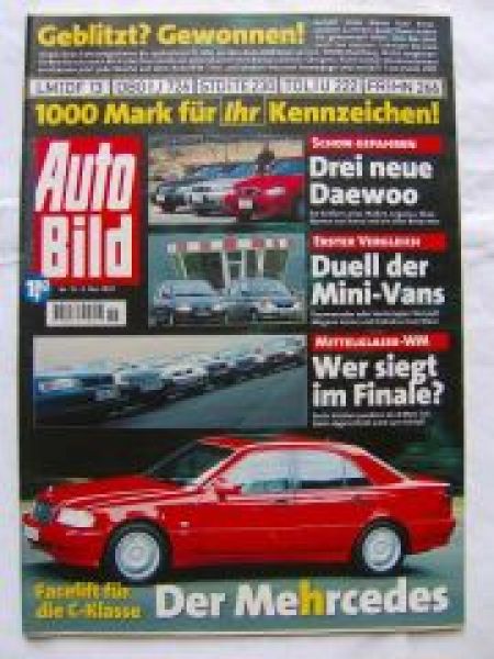 Auto Bild 19/1997 Mègane Scènic,Daihatsu Gran Move