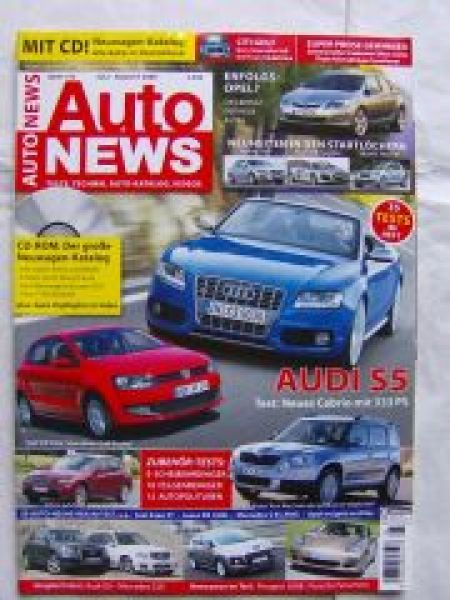 Auto News 7/8 2009 X1 xDrive23d,RX 450h,Exeo ST,S65 AMG