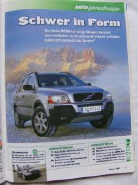 Automobil TESTS 2/2007 Volvo XC90,Smart Fortwo,E30,E36,E46