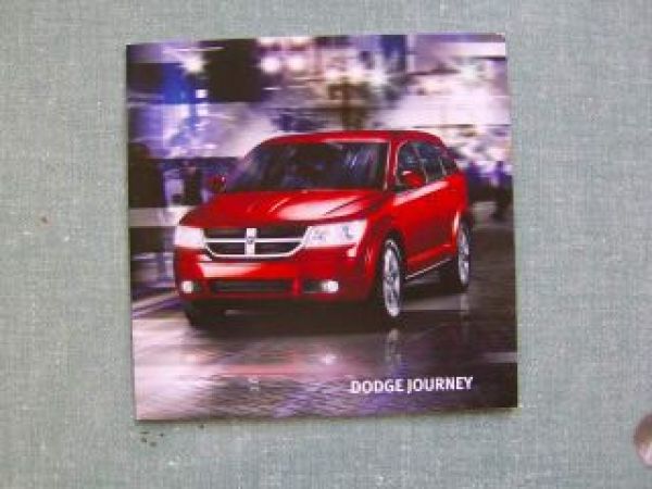 Dodge Journey Vorstellungsflyer Deutsch/USA