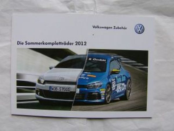 VW Sommerkompletträder 2012 Zubehör