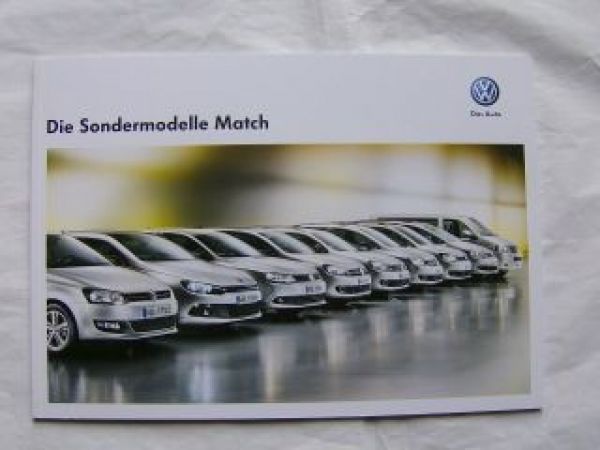 VW Sondermodelle Match Februar 2012 NEU