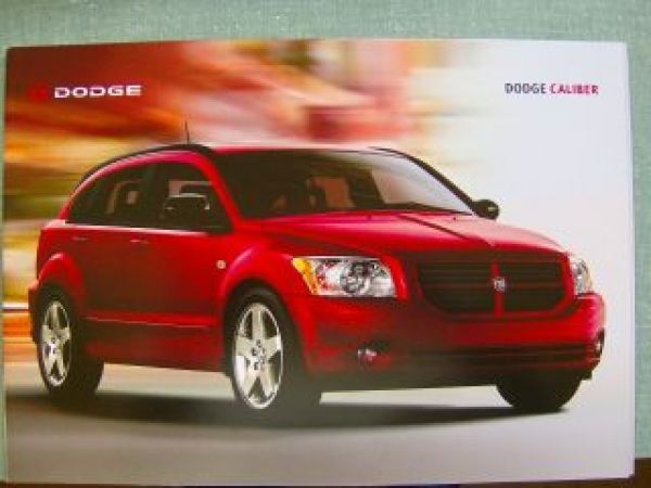 Dodge Caliber Prospekt 2007 NEU