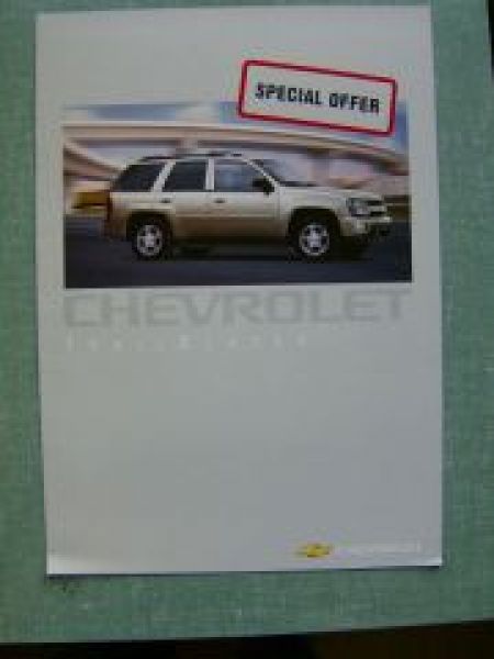 Chevrolet Trail Blazer Special Offer 2005 Prospekt