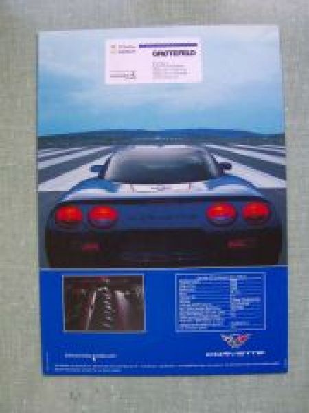 Chevrolet Corvette C5 Commemorative Edition Prospekt Z06