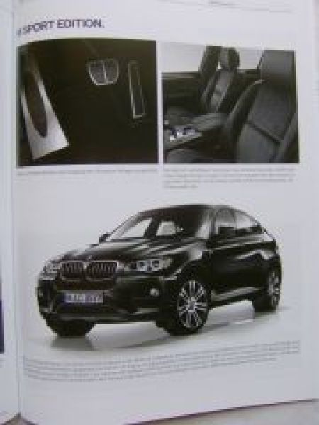 X6 xDrive 35i,50i,30d,40d,M50d +Edition E71 September 2012