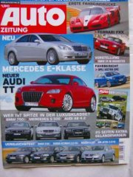 Auto Zeitung 23/2005 A8 4.2,S500,750i E65,Suv-Special