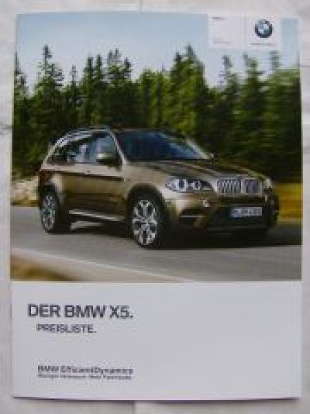 X5 xDrive35i,50i,30d,40d,M50d E70 August 2012