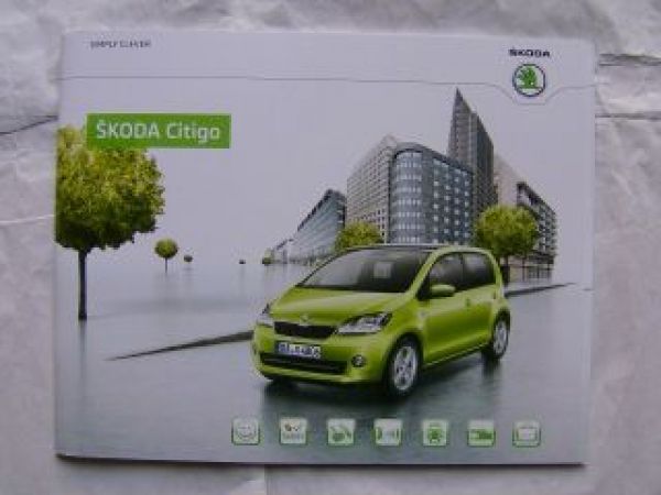 Skoda Citigo Prospekt Mai 2012 NEU