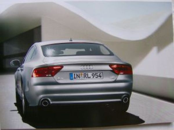 Audi A7 +S7 Sportback April 2012 Typ4GA NEU