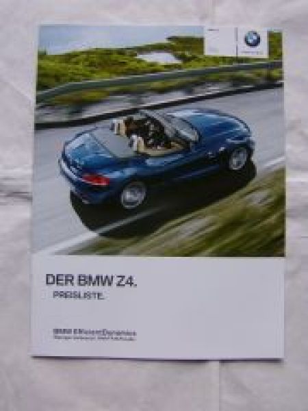 Z4 sDrive20i,28i,35i,35is E89 Juli 2012 +Connectivity Paket