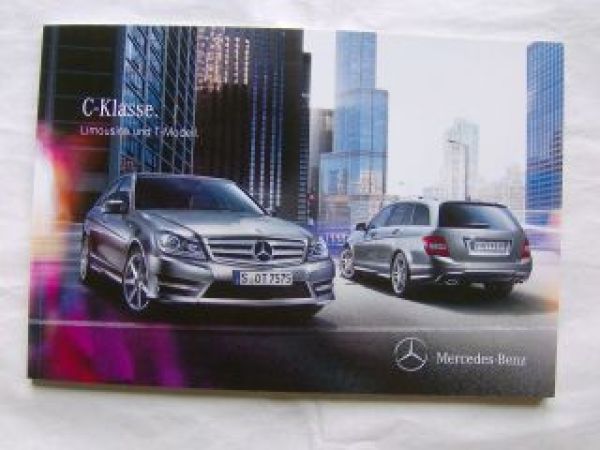 Mercedes Benz C-Klasse Limousine +T-Modell BR204 6/2012