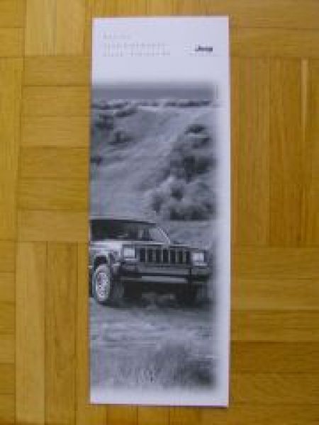 Jeep Cherokee Preisliste 2/1999 NEU