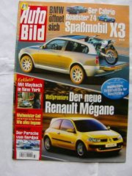 Auto Bild 27/2002 Maybach,S80,Superb,607,Vaneo,