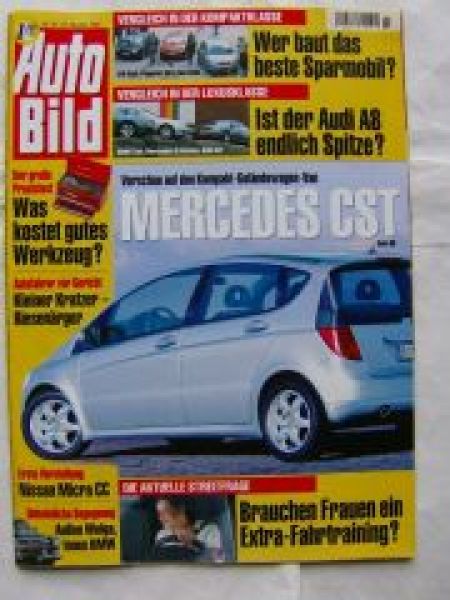 Auto Bild 43/2002 Nissan Micra CC,Wolga V12 Coupè